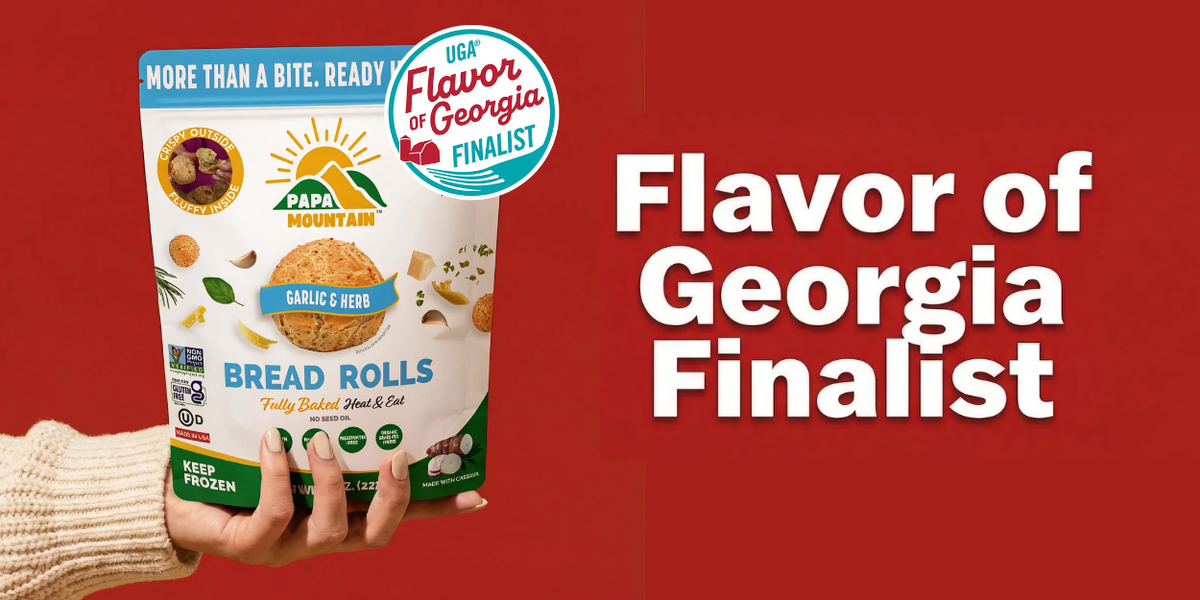 Papa Mountain’s Garlic & Herb Bread Rolls - Finalist in UGA’s 2026 Flavor of Georgia Contest