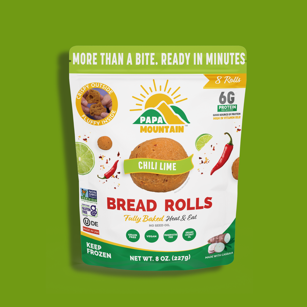 Chili Lime Vegan Bread Rolls (8oz)