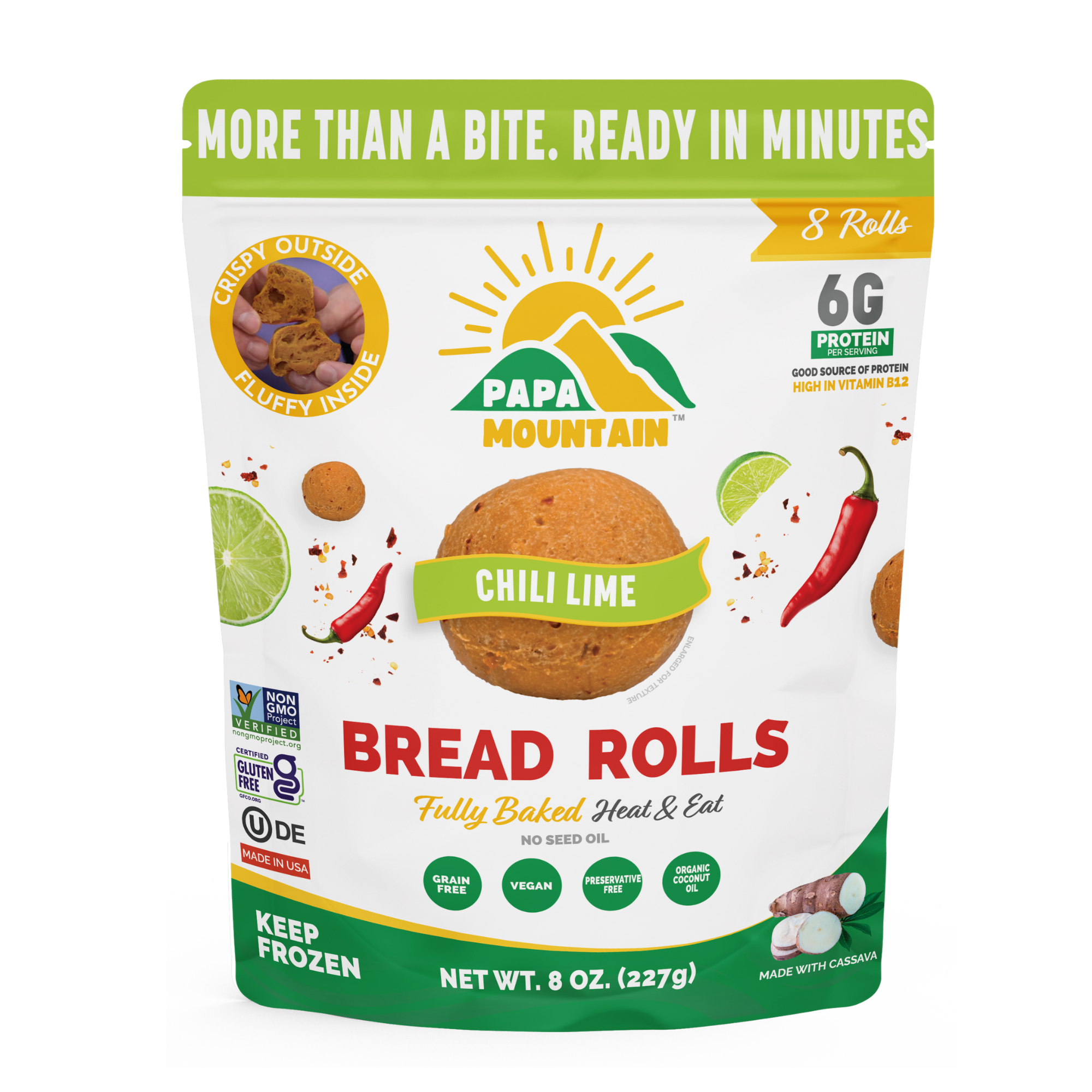 Chili Lime Bread Rolls (8oz)