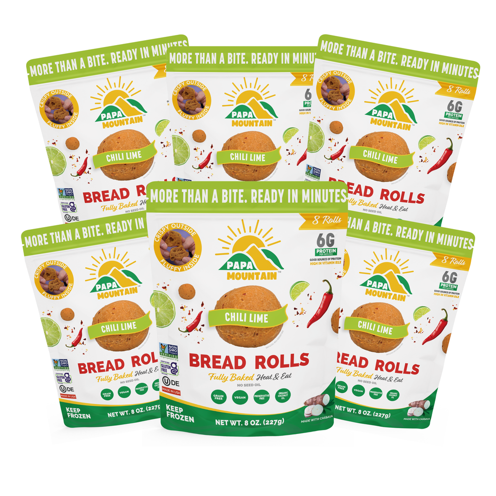 Chili Lime Bread Rolls (8oz)  - 6 bags