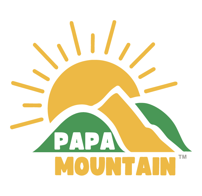 Papa Mountain logo , clean label , simple ingredients products , gluten free , grain free, no seed oil, bread rolls , cheese bread rolls