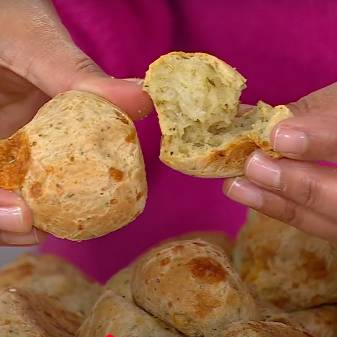 Papa Mountain Garlic & Herb cheese bread roll split open to reveal warm, cheesy center Gluten-free Garlic & Herb cheese bread roll by Papa Mountain — opened to show gooey, savory interior with clean label ingredientsSavory Garlic & Herb cheese bread roll torn open mid-pull — steamy, melty comfort food reimagined by Papa Mountain#GarlicAndHerb
#PapaMountain
#CheeseBreadMoment
#SavorySnackTime
#CleanLabelComfortFood
#GlutenFreeGoodness
#MeltySnackMagic
#ModernComfortEats
#WholesomeAndGooey