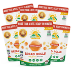 Cheddar and Parmesan Bread Rolls (8oz) - 6 Bags