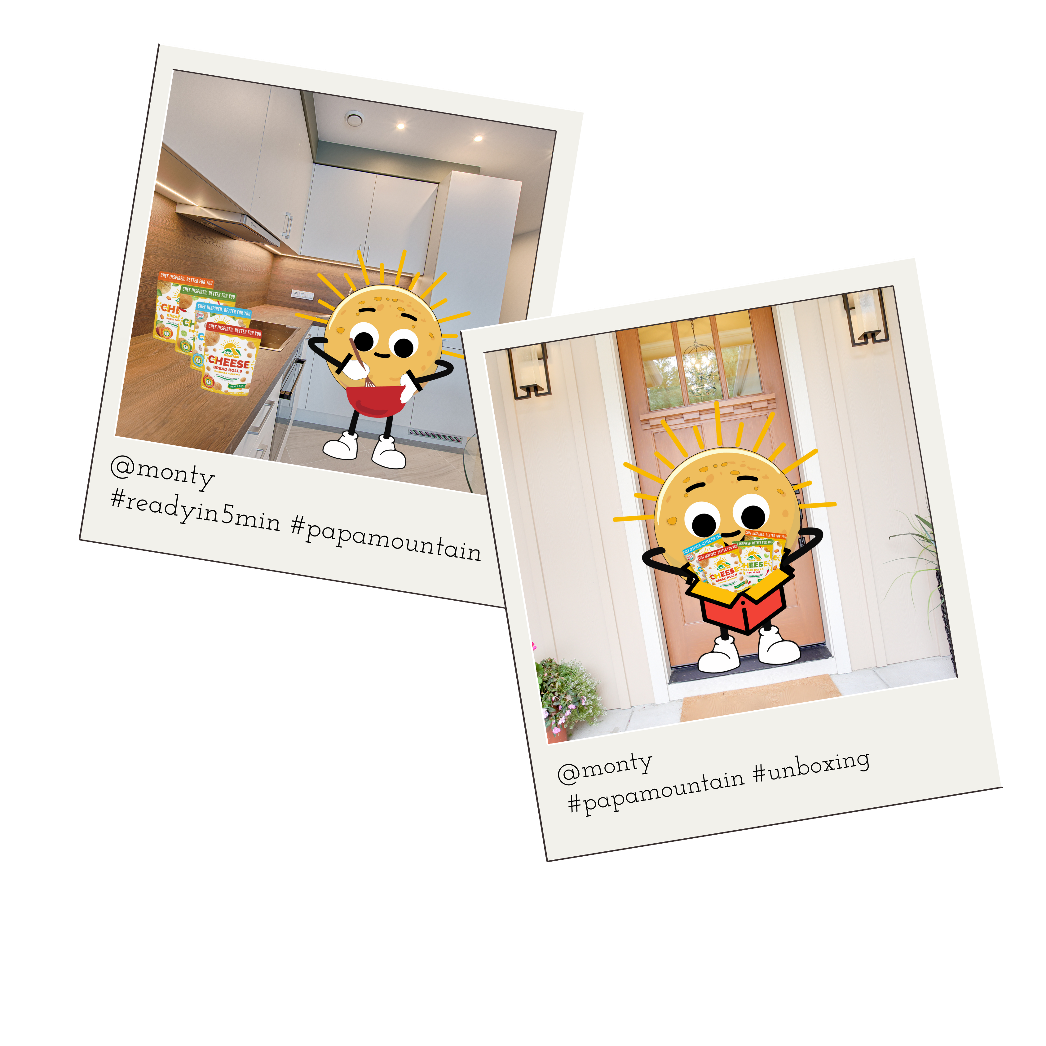 Papa Mountain Social Media Ambassador program—join a vibrant community of health-conscious influencers sharing the love for clean-label, flavorful bread rolls. Ambassadors showcase simple, delicious meals made with Papa Mountain products, inspiring others to enjoy quick, nutritious, and convenient options