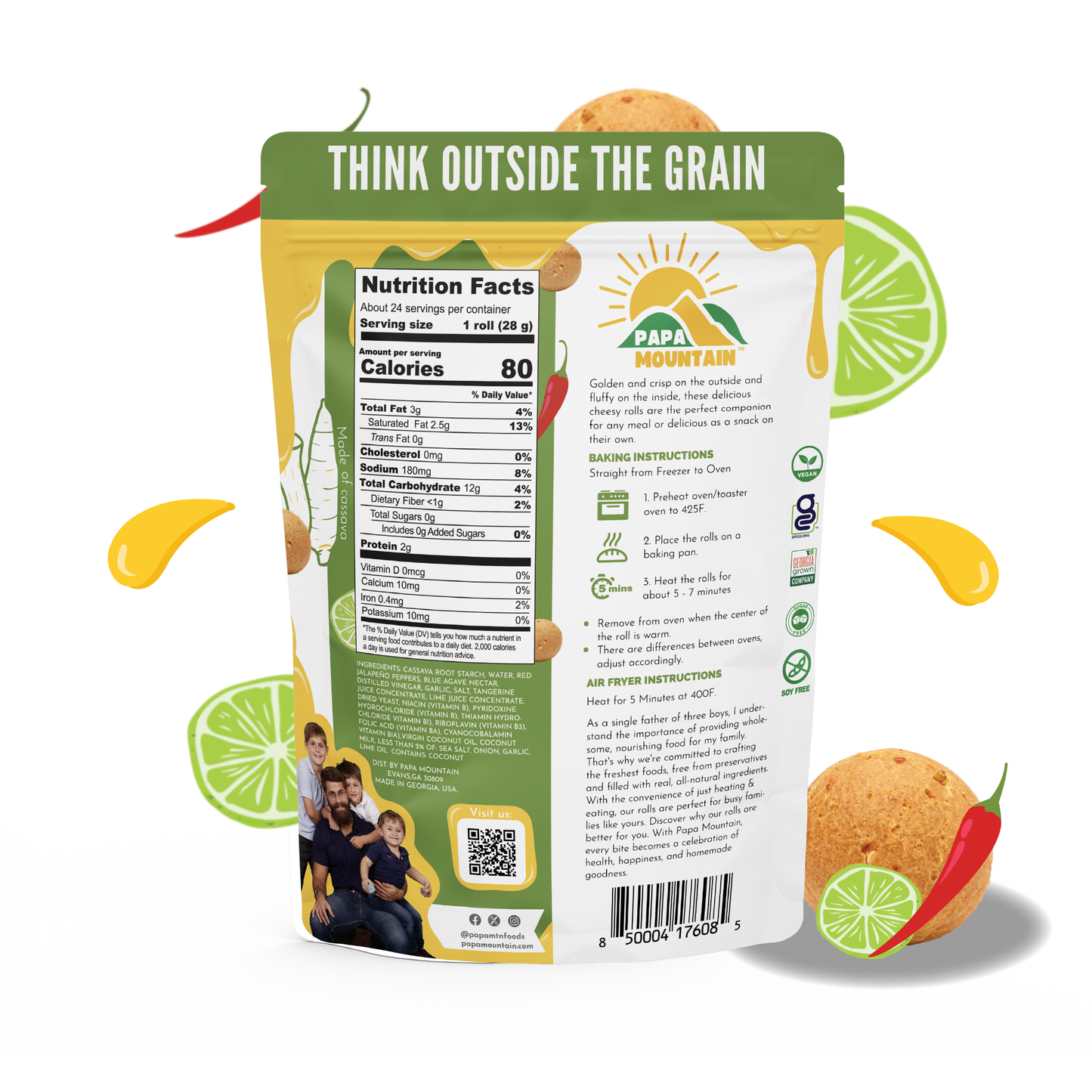 Chili Lime Family Pack (24oz) - 2 Bags